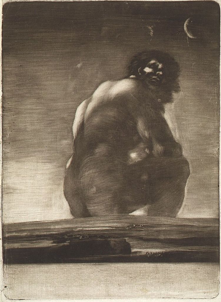 Francisco Goya's The Colossus